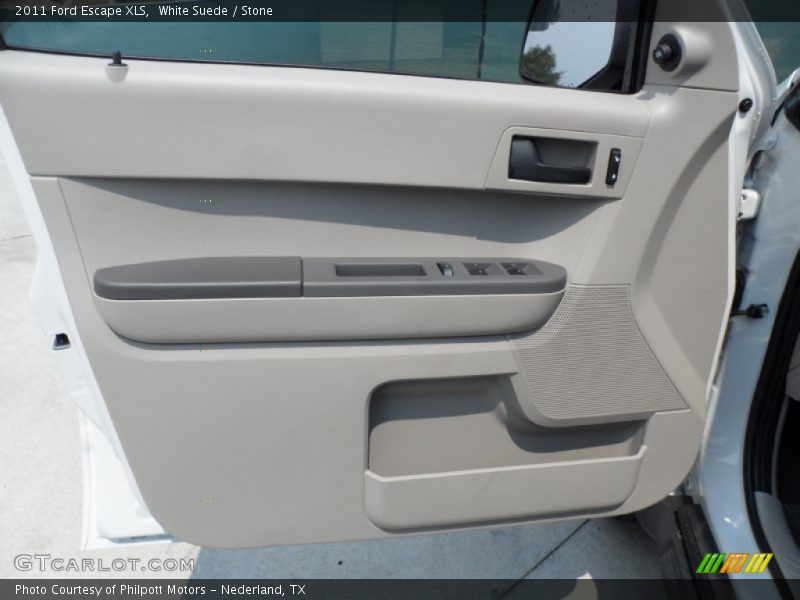 White Suede / Stone 2011 Ford Escape XLS