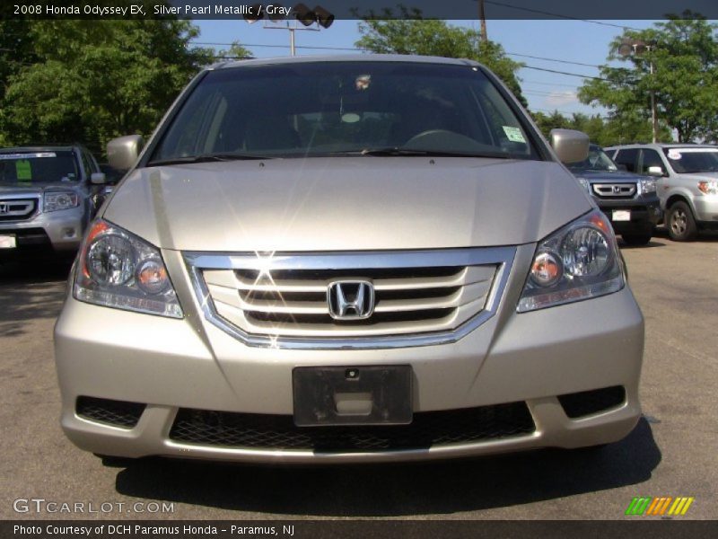 Silver Pearl Metallic / Gray 2008 Honda Odyssey EX