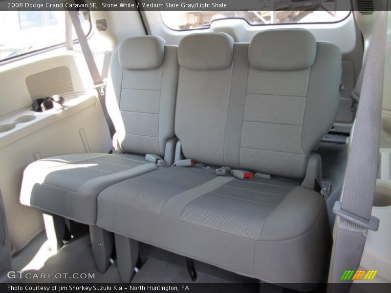 Stone White / Medium Slate Gray/Light Shale 2008 Dodge Grand Caravan SE
