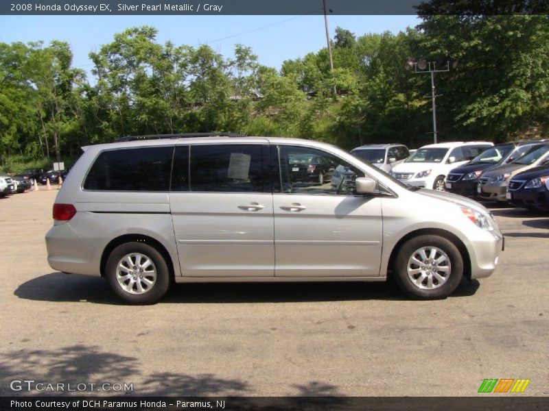 Silver Pearl Metallic / Gray 2008 Honda Odyssey EX