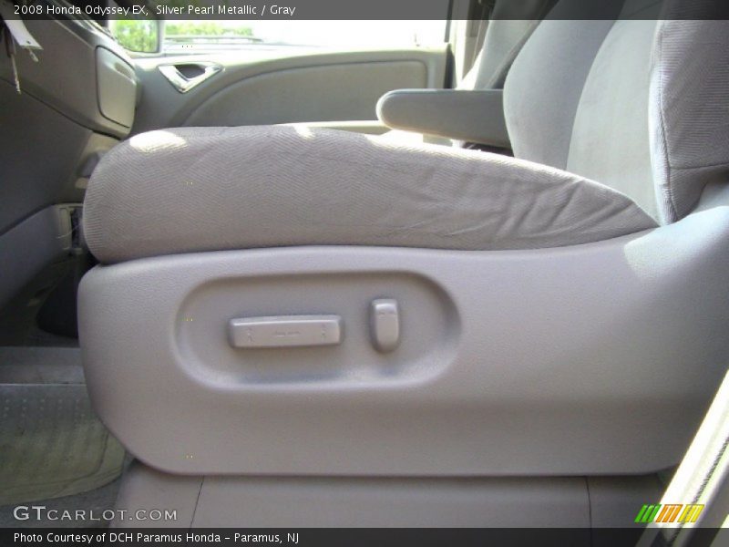 Silver Pearl Metallic / Gray 2008 Honda Odyssey EX