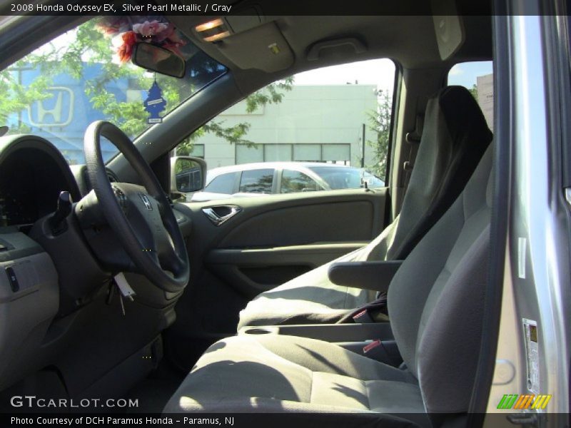 Silver Pearl Metallic / Gray 2008 Honda Odyssey EX