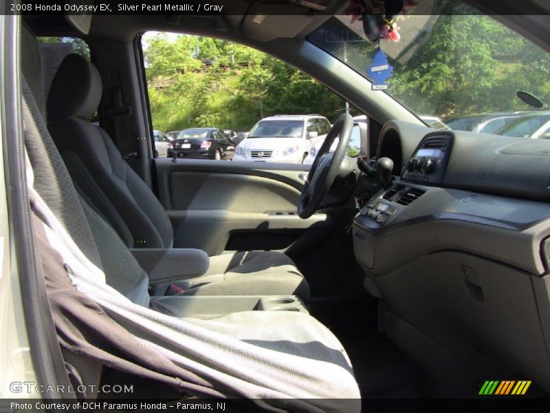Silver Pearl Metallic / Gray 2008 Honda Odyssey EX