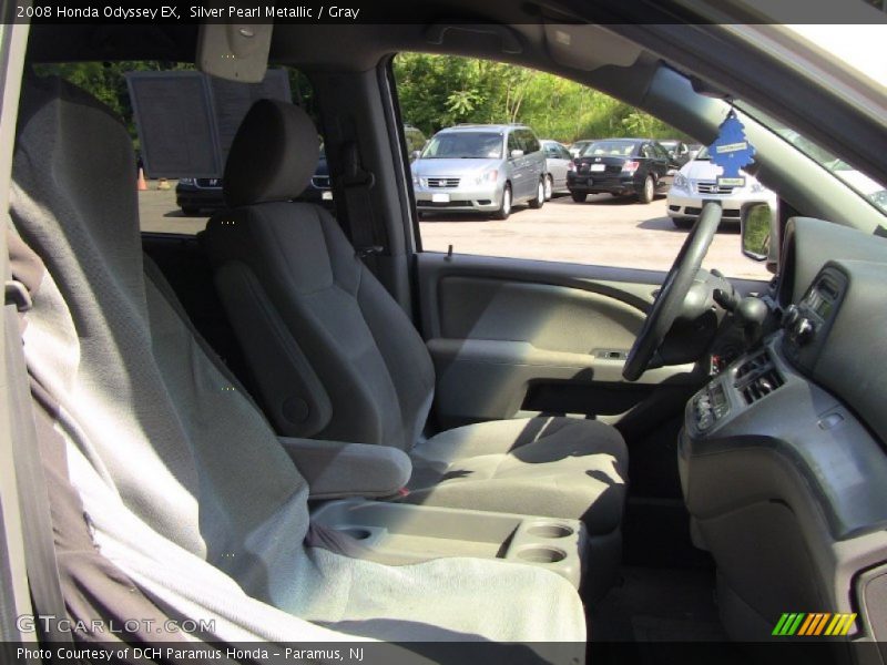Silver Pearl Metallic / Gray 2008 Honda Odyssey EX