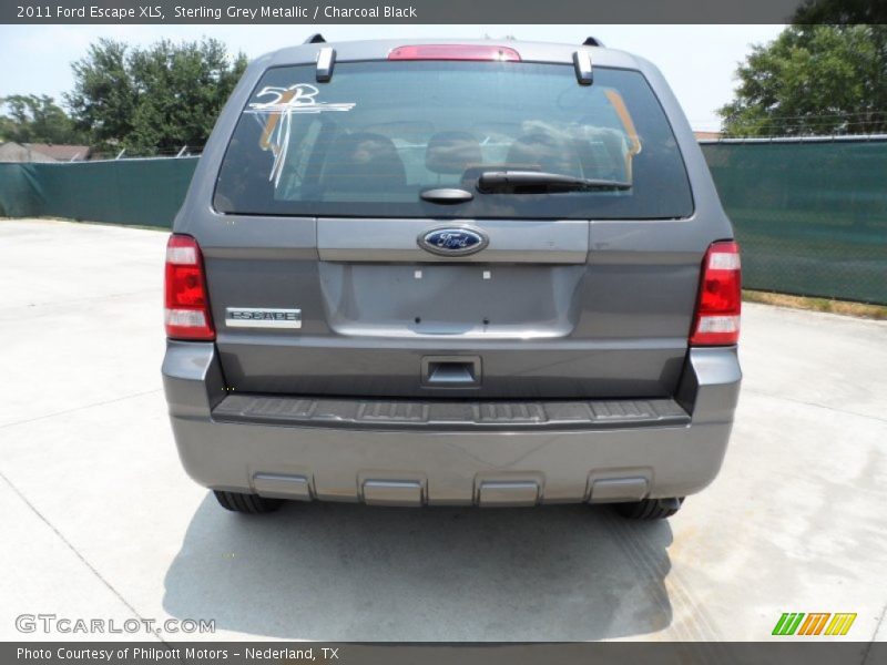 Sterling Grey Metallic / Charcoal Black 2011 Ford Escape XLS