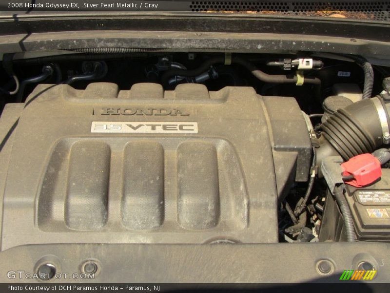Silver Pearl Metallic / Gray 2008 Honda Odyssey EX