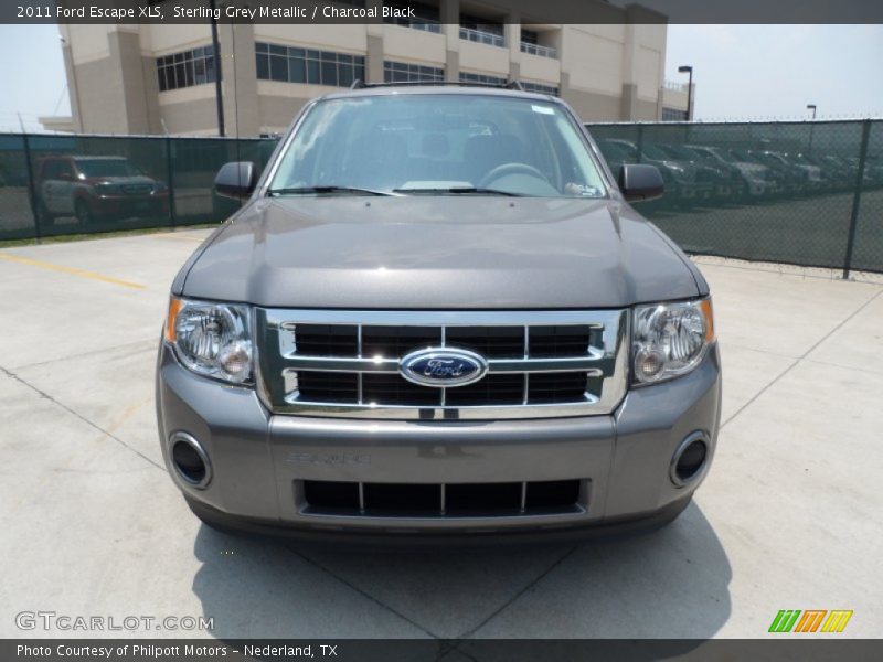 Sterling Grey Metallic / Charcoal Black 2011 Ford Escape XLS