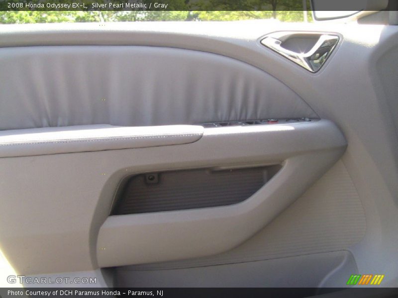 Silver Pearl Metallic / Gray 2008 Honda Odyssey EX-L