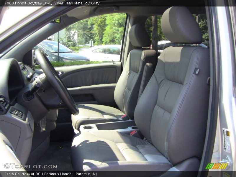 Silver Pearl Metallic / Gray 2008 Honda Odyssey EX-L