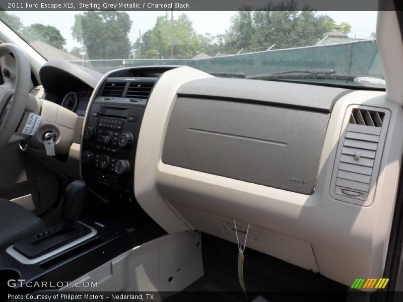 Sterling Grey Metallic / Charcoal Black 2011 Ford Escape XLS
