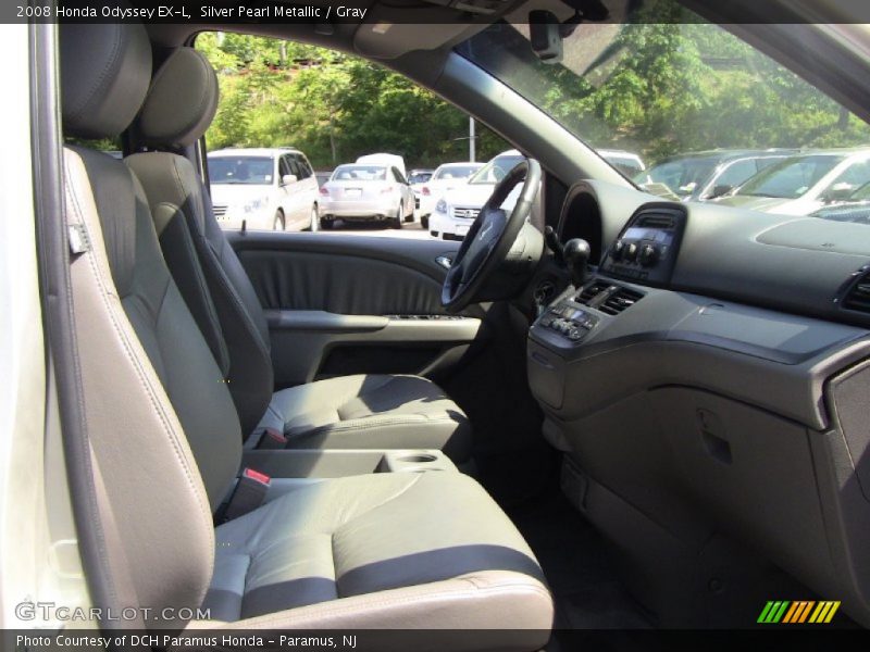 Silver Pearl Metallic / Gray 2008 Honda Odyssey EX-L