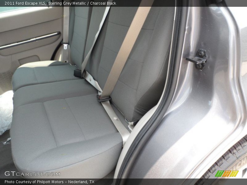 Sterling Grey Metallic / Charcoal Black 2011 Ford Escape XLS