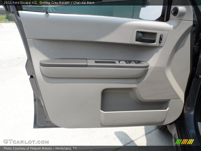 Sterling Grey Metallic / Charcoal Black 2011 Ford Escape XLS