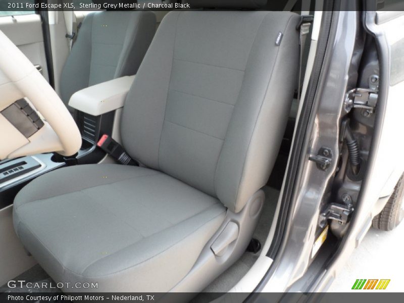 Sterling Grey Metallic / Charcoal Black 2011 Ford Escape XLS