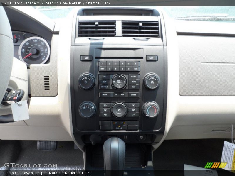 Sterling Grey Metallic / Charcoal Black 2011 Ford Escape XLS