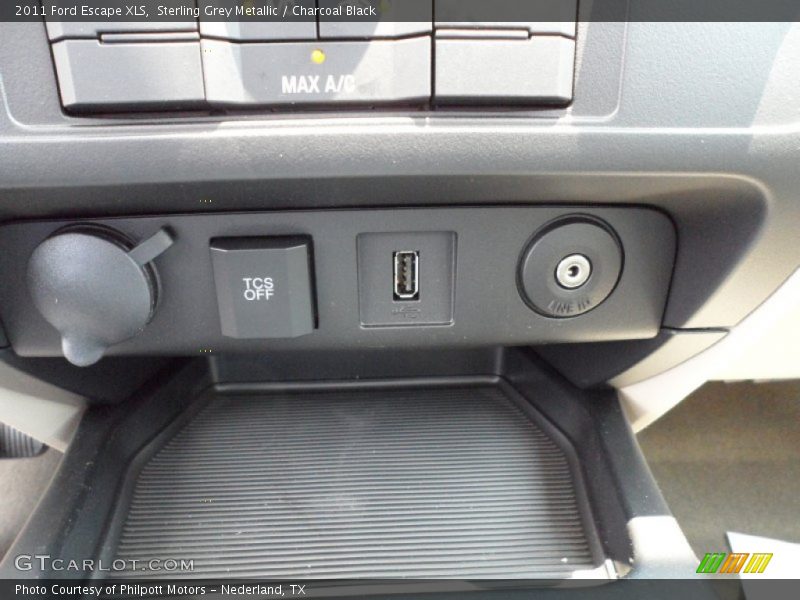 Sterling Grey Metallic / Charcoal Black 2011 Ford Escape XLS