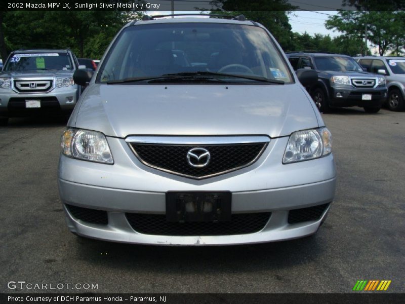 Sunlight Silver Metallic / Gray 2002 Mazda MPV LX