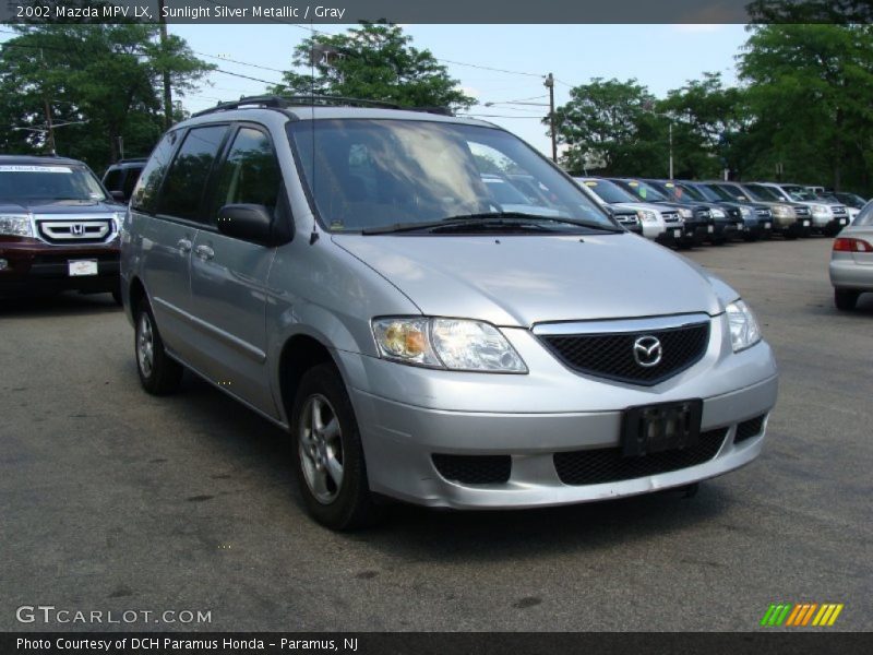 Sunlight Silver Metallic / Gray 2002 Mazda MPV LX