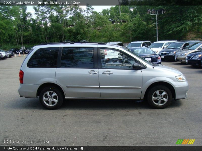 Sunlight Silver Metallic / Gray 2002 Mazda MPV LX