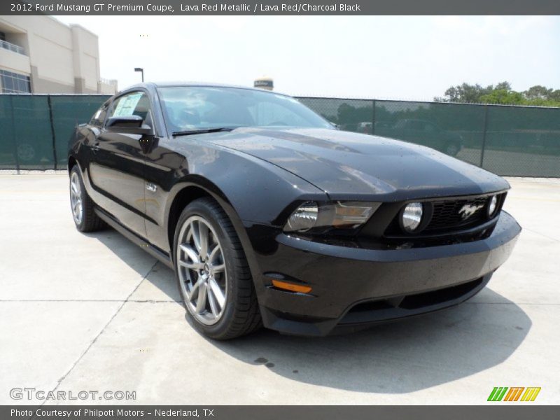 Front 3/4 View of 2012 Mustang GT Premium Coupe