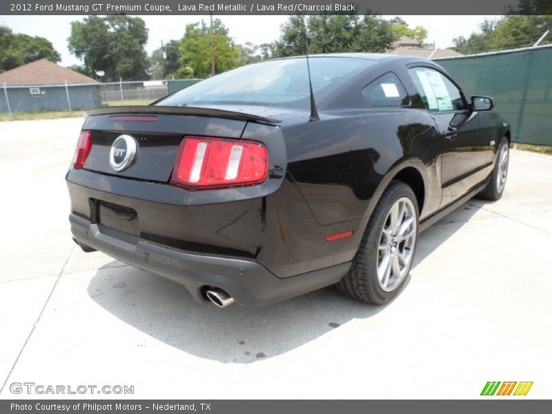  2012 Mustang GT Premium Coupe Lava Red Metallic