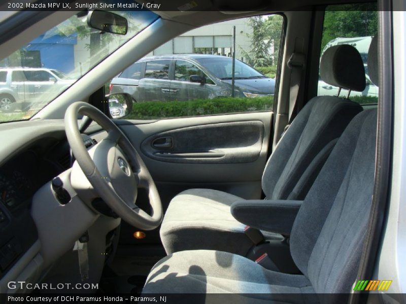 Sunlight Silver Metallic / Gray 2002 Mazda MPV LX