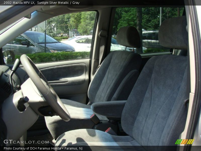 Sunlight Silver Metallic / Gray 2002 Mazda MPV LX