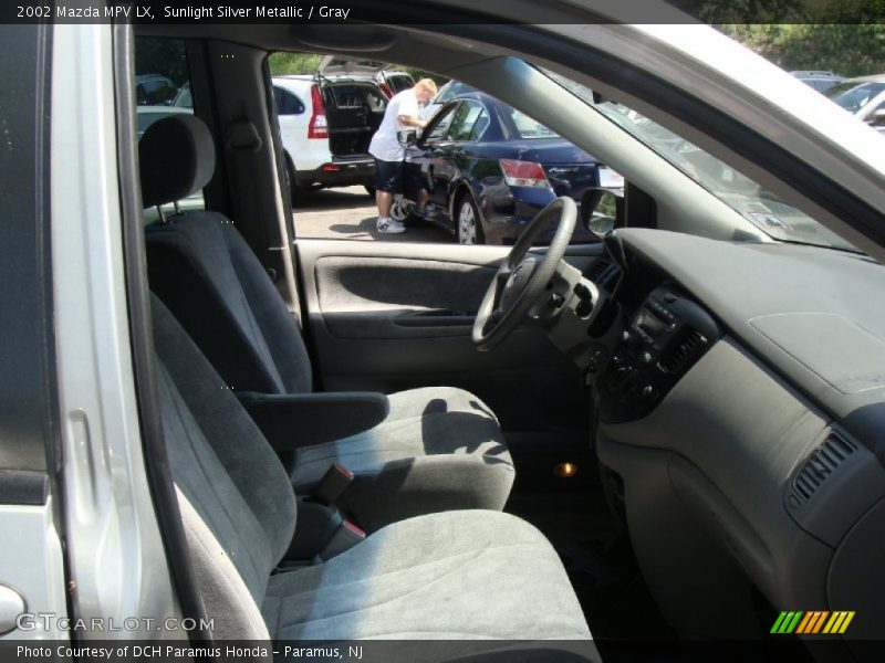 Sunlight Silver Metallic / Gray 2002 Mazda MPV LX