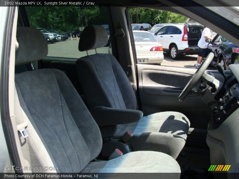 Sunlight Silver Metallic / Gray 2002 Mazda MPV LX