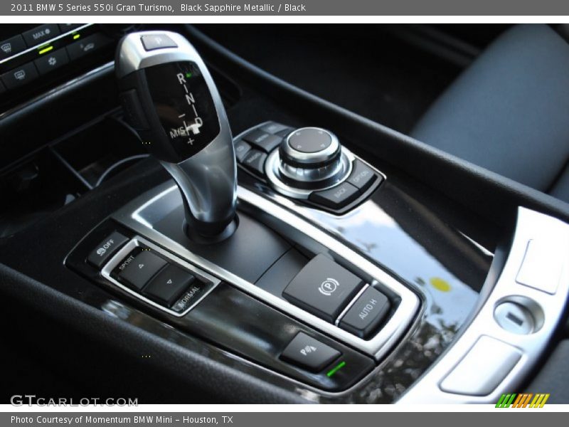  2011 5 Series 550i Gran Turismo 8 Speed Steptronic Automatic Shifter