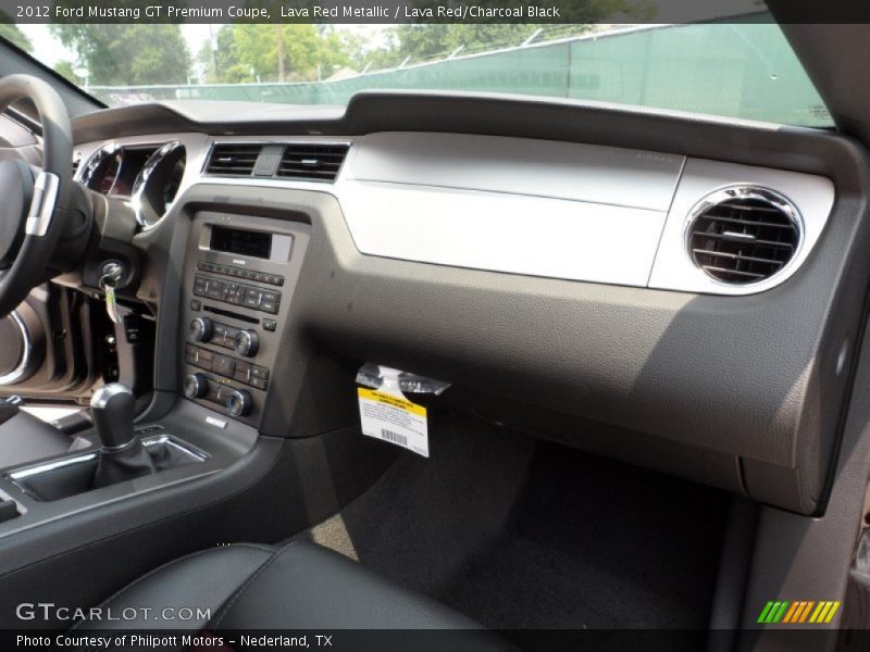 Dashboard of 2012 Mustang GT Premium Coupe
