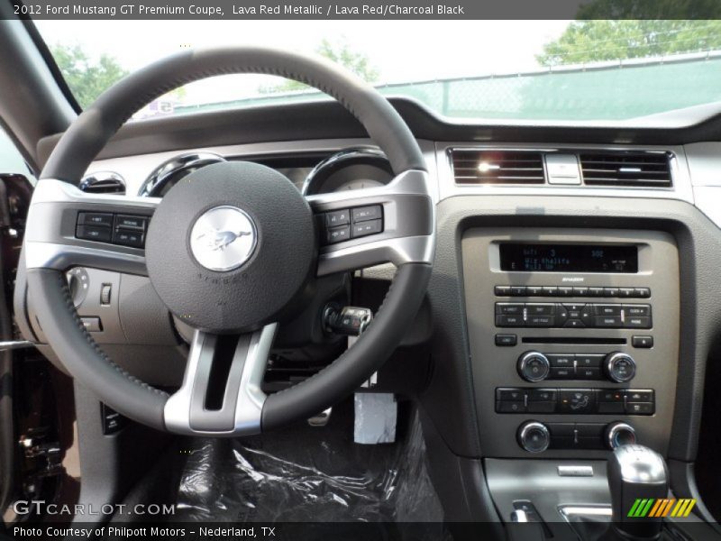 Dashboard of 2012 Mustang GT Premium Coupe