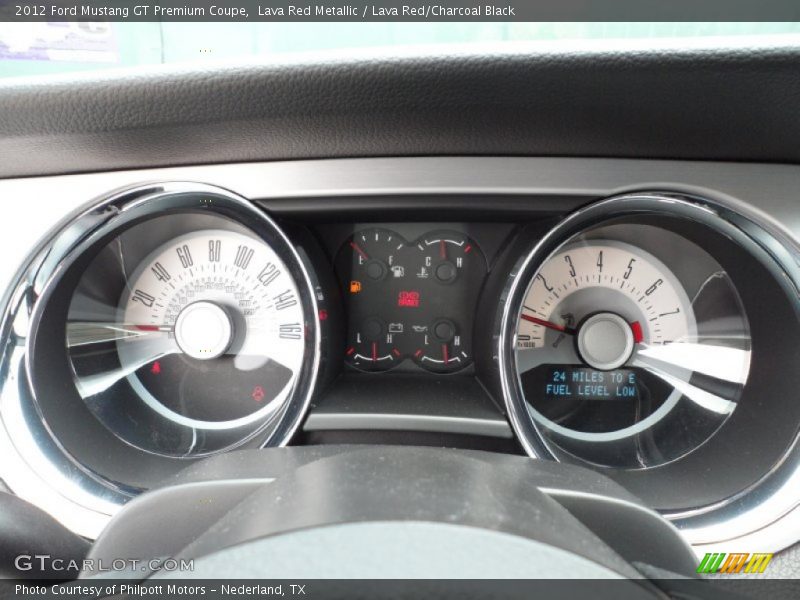  2012 Mustang GT Premium Coupe GT Premium Coupe Gauges