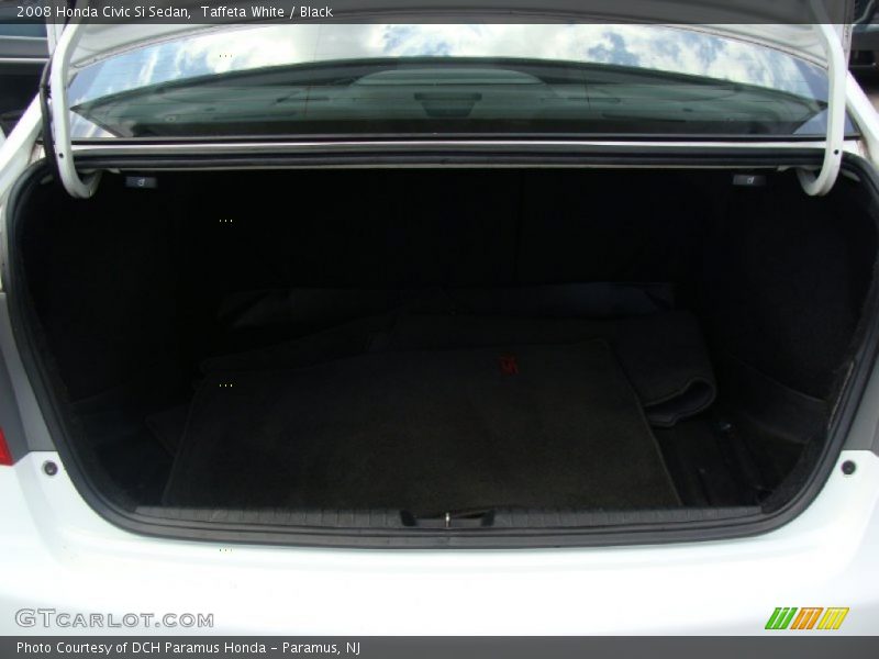 Taffeta White / Black 2008 Honda Civic Si Sedan