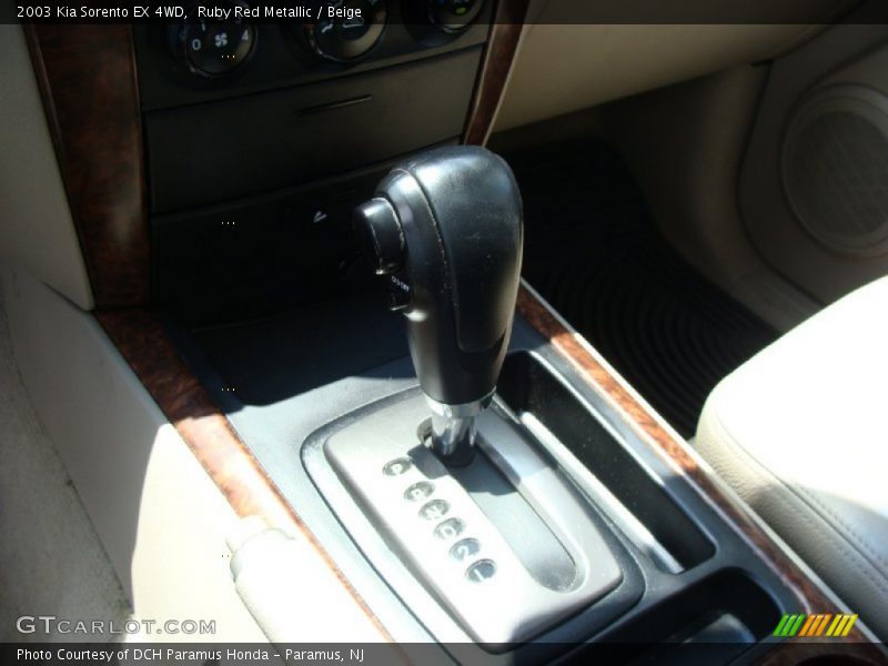 Ruby Red Metallic / Beige 2003 Kia Sorento EX 4WD