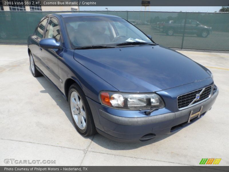 Cosmos Blue Metallic / Graphite 2001 Volvo S60 2.4T