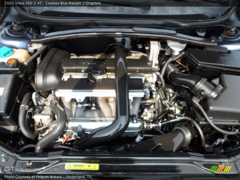  2001 S60 2.4T Engine - 2.4 Liter Turbocharged DOHC 20-Valve 5 Cylinder