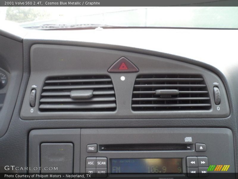 Controls of 2001 S60 2.4T