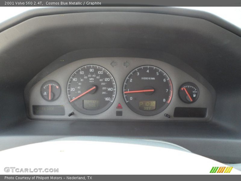  2001 S60 2.4T 2.4T Gauges