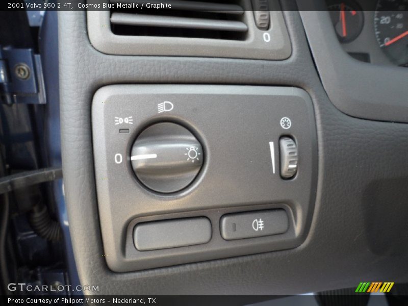 Controls of 2001 S60 2.4T