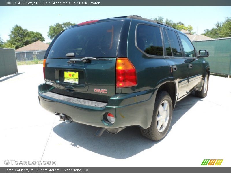 Polo Green Metallic / Dark Pewter 2002 GMC Envoy SLE