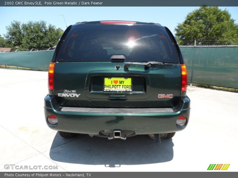 Polo Green Metallic / Dark Pewter 2002 GMC Envoy SLE