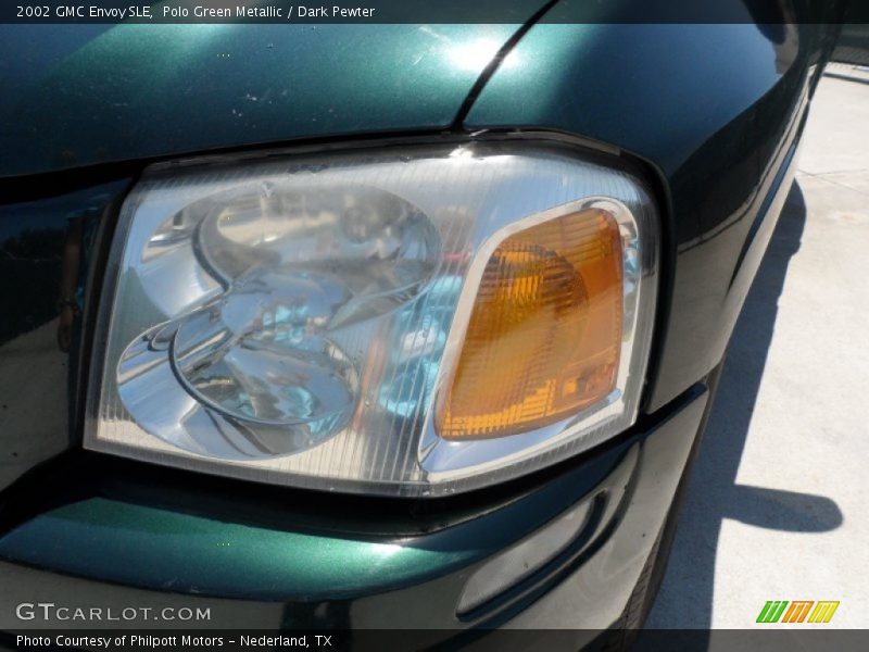 Polo Green Metallic / Dark Pewter 2002 GMC Envoy SLE