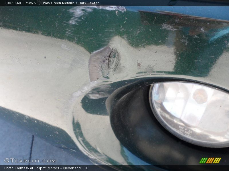 Polo Green Metallic / Dark Pewter 2002 GMC Envoy SLE