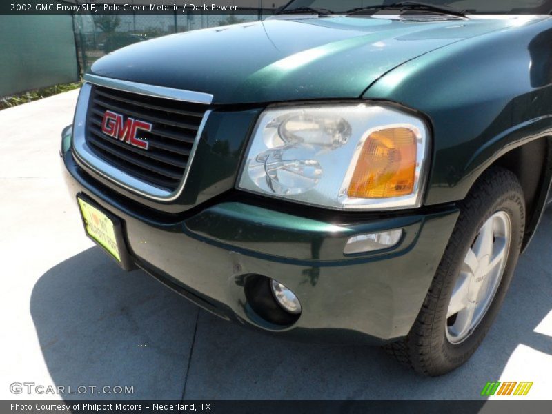 Polo Green Metallic / Dark Pewter 2002 GMC Envoy SLE