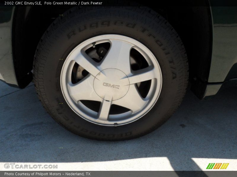 Polo Green Metallic / Dark Pewter 2002 GMC Envoy SLE