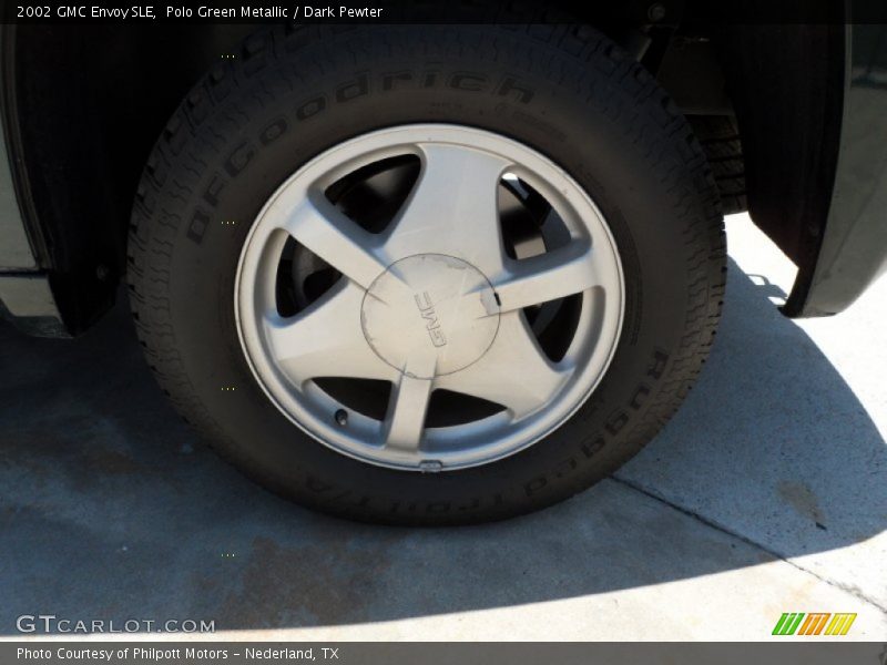 Polo Green Metallic / Dark Pewter 2002 GMC Envoy SLE