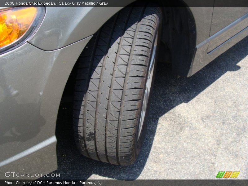 Galaxy Gray Metallic / Gray 2008 Honda Civic EX Sedan