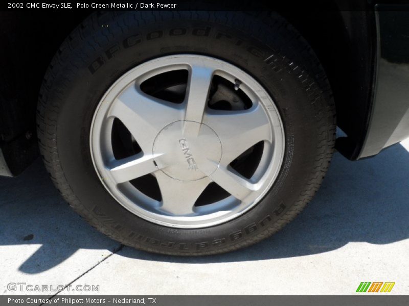 Polo Green Metallic / Dark Pewter 2002 GMC Envoy SLE