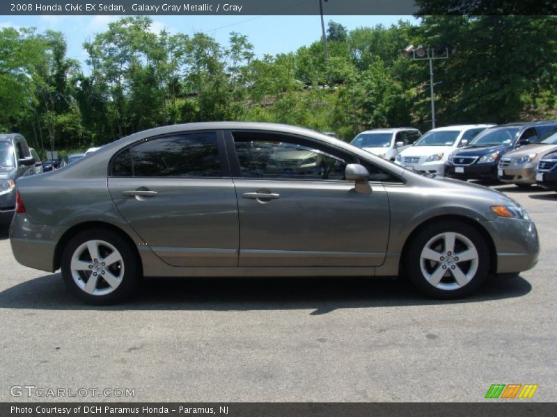 Galaxy Gray Metallic / Gray 2008 Honda Civic EX Sedan